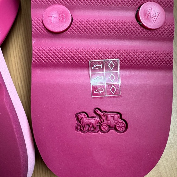 🍒 Coach Zayn Flip Flop With Cherry Print - Picture 11 of 11